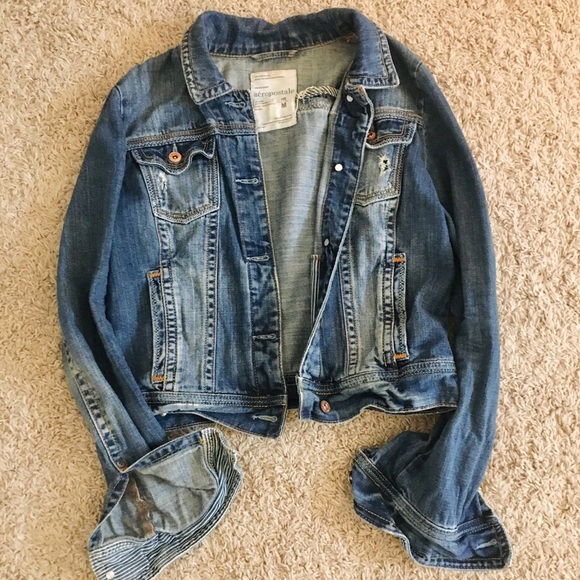 Aeropostale Jackets & Blazers - Distressed jean jacket.
